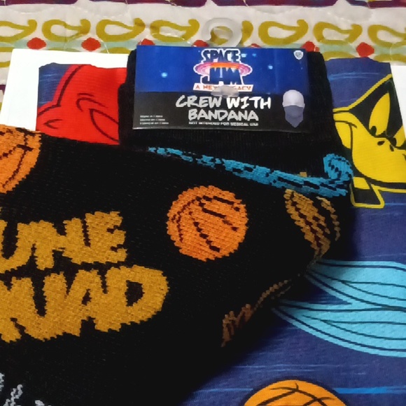 Space Jam "A New Legacy", Crew Socks with Bandana - Picture 6 of 12
